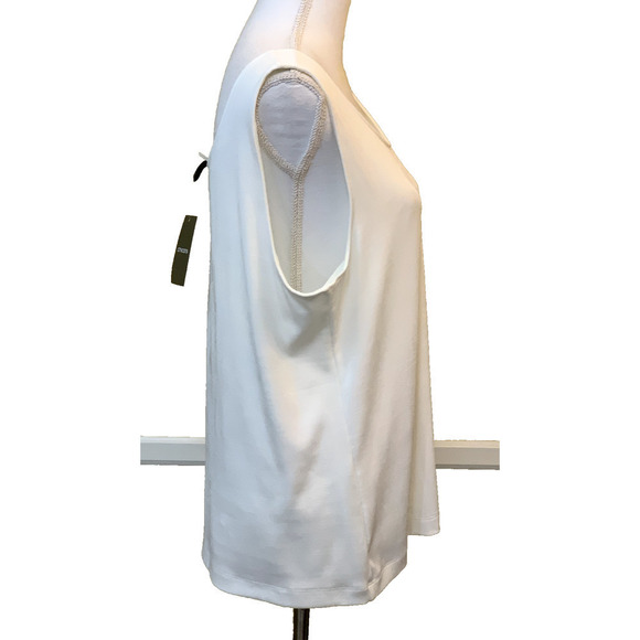 NWT Chico's Travelers Cara tank, winter drift,  3(16/18), minimalist, basics - Picture 2 of 6